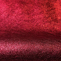 Shiny Deep Red Lambskin 1-1.1mm/2.5-2.75oz CHRISTMAS RED 1556