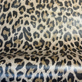 Leopard Print Leather With Pebbled Texture 0.7-0.8mm/1.75-2oz CHOCO LEOPARD 1558