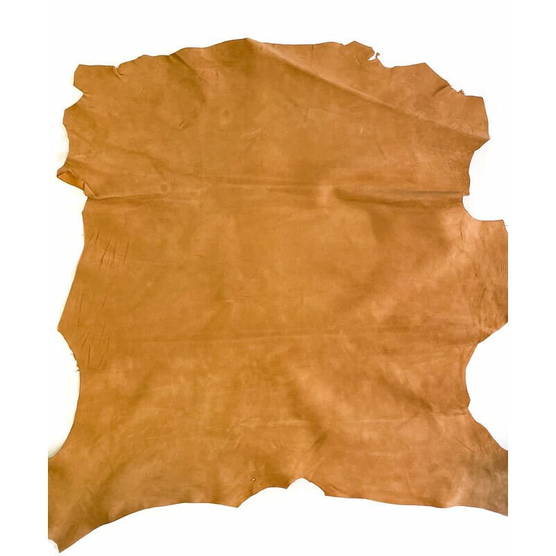 Classic Tan Brown Suede Lambskin Leather 0.9mm//2.25oz BISCUIT 1234