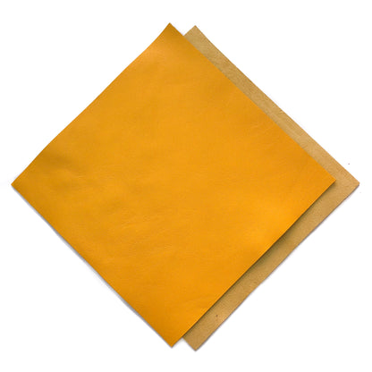 Yellow Leather Sheets 1.75oz/0.7mm / PRIMROSE YELLOW 758