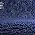 Soft Short Fur Shearling Thin Italian Lambskin Hides 1.4mm/3.5oz BLUE SHEARLING 1408