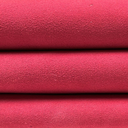 Warm Classic Pink Suede Lambskin 0.9mm/2.25oz /  RASPBERRY WINE 1224