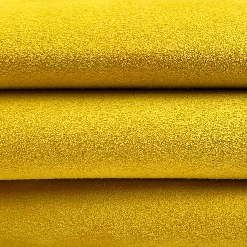 Bright Yellow Suede Lambskin 0.9mm/2.25oz / LEMON CURRY 1171