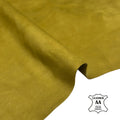 Olive Green Lambskin Suede Leather  0.4–0.5mm (1–1.25oz) Olive 1729