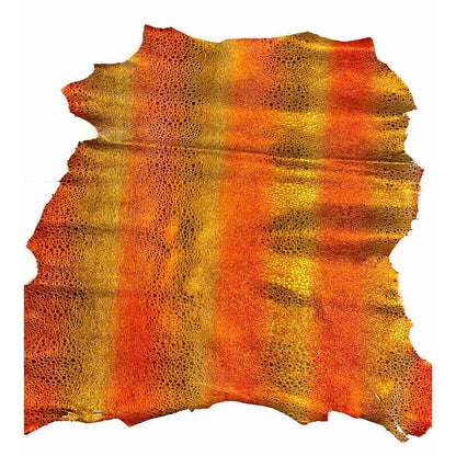 Wrinkled Chameleon Lambskin Leather 0.7-0.8mm/1.75-2 oz / CHAMELEON 1277