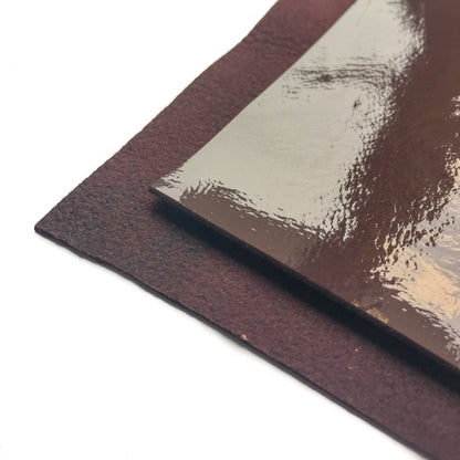 Burgundy Patent Leather Sheets 1.5oz/0.6mm / CATAWBA GRAPE 841