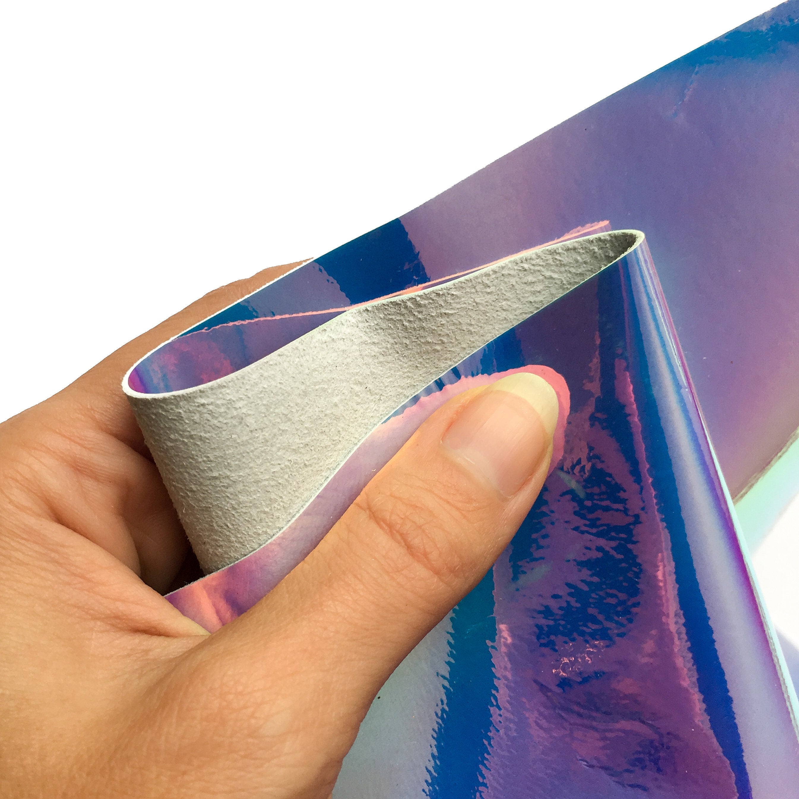 Metallic Halo Lambskin Sheets 1.75oz/0.7mm  PURPLE MIRROR 839