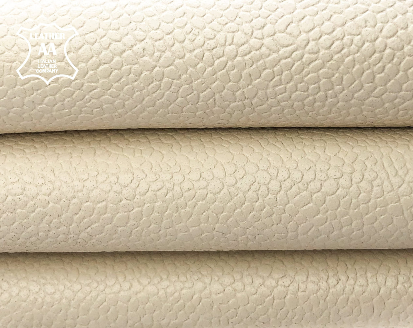 Milk White Lambskin 1mm/2.5oz Milky WHITE PEBBLED 922