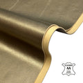 Dark Gold Metallic Lambskin Sheets Matte Finish 0.9mm//2.25oz Golden 1723