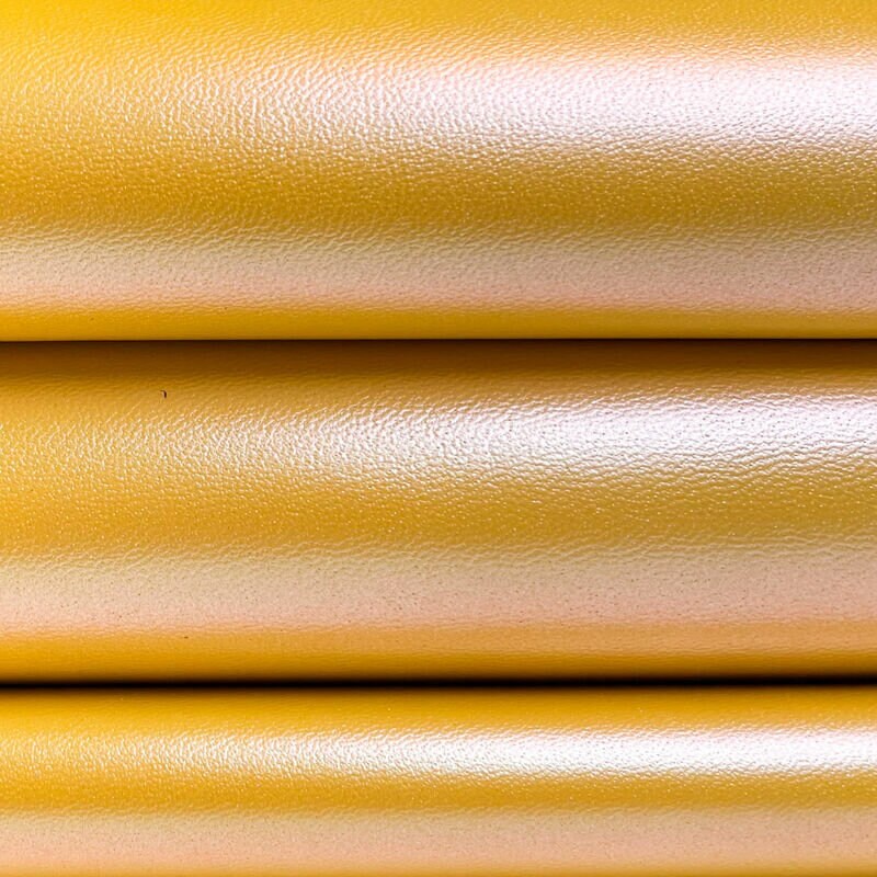 Sunny Yellow Perlamuter Lambskin 1.0mm/2.25oz / YELLOW PERLAMUTER 1173