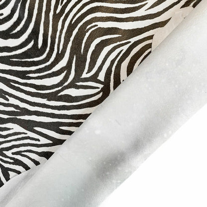 Zebra Print Lambskin  Leather 0.9 mm/2.25 oz / ZEBRA MIX 1369