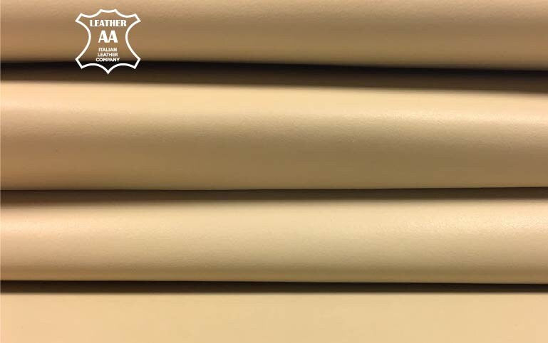 Beige Lambskin Leather 1.75oz/0.7mm / CREME BRULEE 551