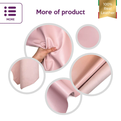 Light Pink Lambskin Leather 0.8mm/2oz / PALE LILAC 403