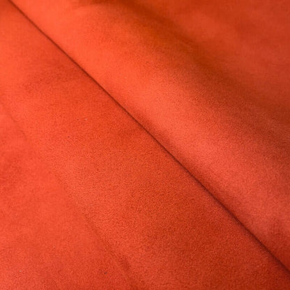 Pumpkin Orange Suede Lambskin Leather 0.9mm//2.25oz Pureed Pumpkin 1054