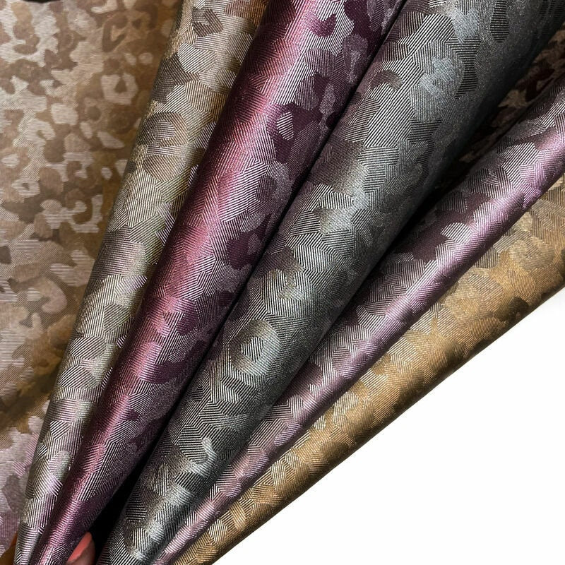 Reflective Camouflage Lambskin Hides 0.7-0.8mm/1.75-2oz / COLORFUL CAMOUFLAGE 1268