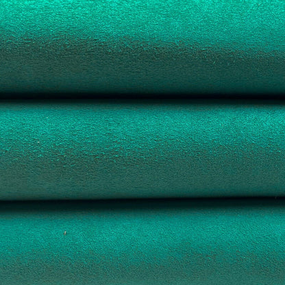 Aqua Green Lambskin Suede 1mm/2.5oz FANFARE 344