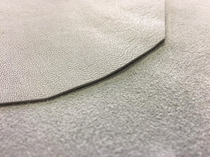 Gray Suede Lambskin Thick 1.0mm/2.5oz / VAPOR BLUE 609