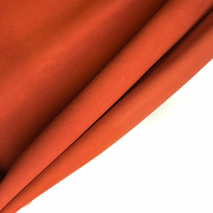 Pumpkin Orange Suede Lambskin Leather 0.9mm//2.25oz Pureed Pumpkin 1054
