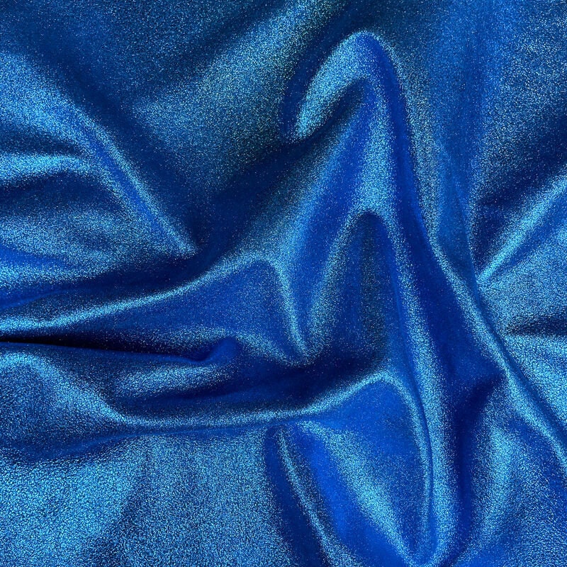 Sparkle Blue Lambskin Leather 1mm/2.5oz / BLUE SPARKLES 1131