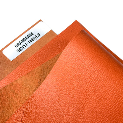 Bright Orange Lambskin Sheets 1mm/2.5oz ORANGEADE 503