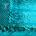Metallic Capri Turquoise Sea Blue Lambskin 0.6-0.7mm/1.5-1.75oz CAPRI SNAKE 1514