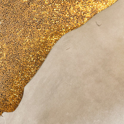 Metallic Cracked Gold Sparkle 1mm/2.5oz GOLD GLITTER 1508