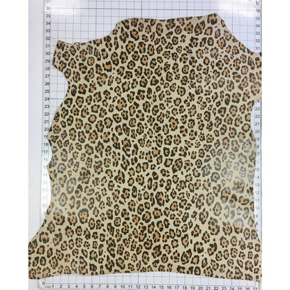 Jaguar Print Lambskin Leather 1.0mm/2.5oz / JAGUAR 732