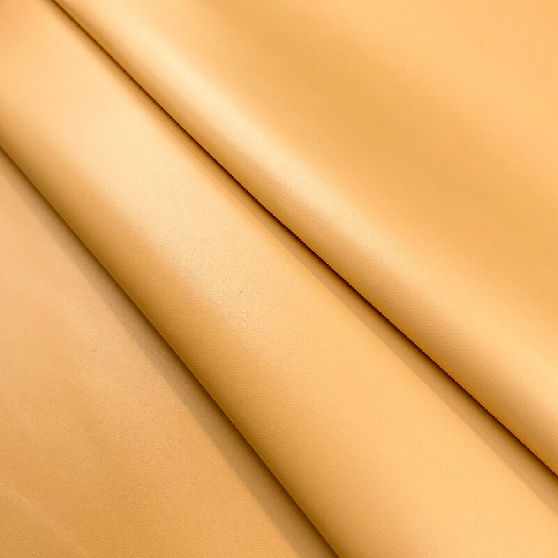 Beige Yellow Lambskin Leather 0.9mm/2.25oz / WARM PORCINI 1362