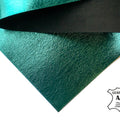 Emerald Metallic Lambskin Sheets 0.5mm/1.25oz / EMERALD GREEN 847