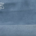 Gray Blue Lambskin Suede Very Thin 0.5mm/1.25oz / CAPTAIN'S BLUE 342