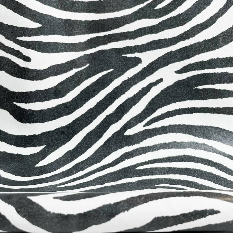 Zebra Print Lambskin  Leather 0.9 mm/2.25 oz / ZEBRA MIX 1369