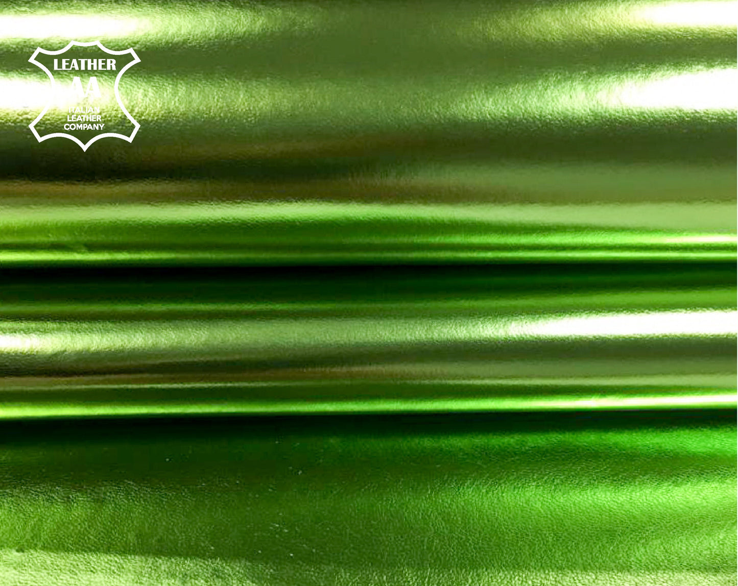 Bright Green Metallic Lambskin 0.6-1.2mm/1.5-3oz / VERDE 699