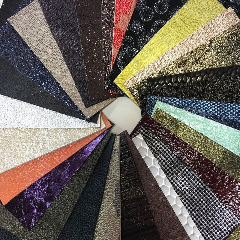 Surprise 6x6in Sheet Leather Set Colorful  6/12 pieces