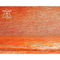 Orange Sparkly Lambskin With Lines 1.0mm/2.5oz / SUNSET LINES 1344
