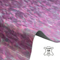 Pink Patent Water Marble Print Lambskin Leather 1mm//2.5oz PINK PATENT 1685