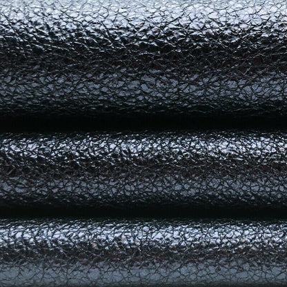 Sparkle Blue Violet Lambskin Leather 0.8mm/2oz / CRUNCHY NAVY 996