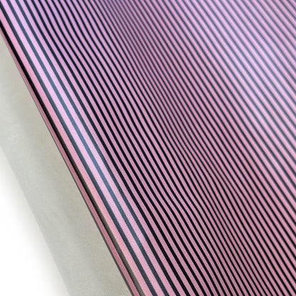 Pink Lambskin Leather With Black Lines 1.2mm//3oz PINK STRIPES 1631