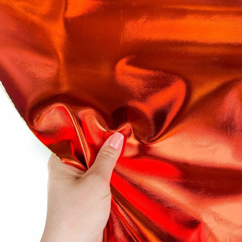 Metallic Red Lambskin 0.7mm/1.75oz SUNSET 1189