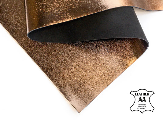 Bronze Leather Sheets 2.5oz/1.0mm / BRONZO METALLIC 568