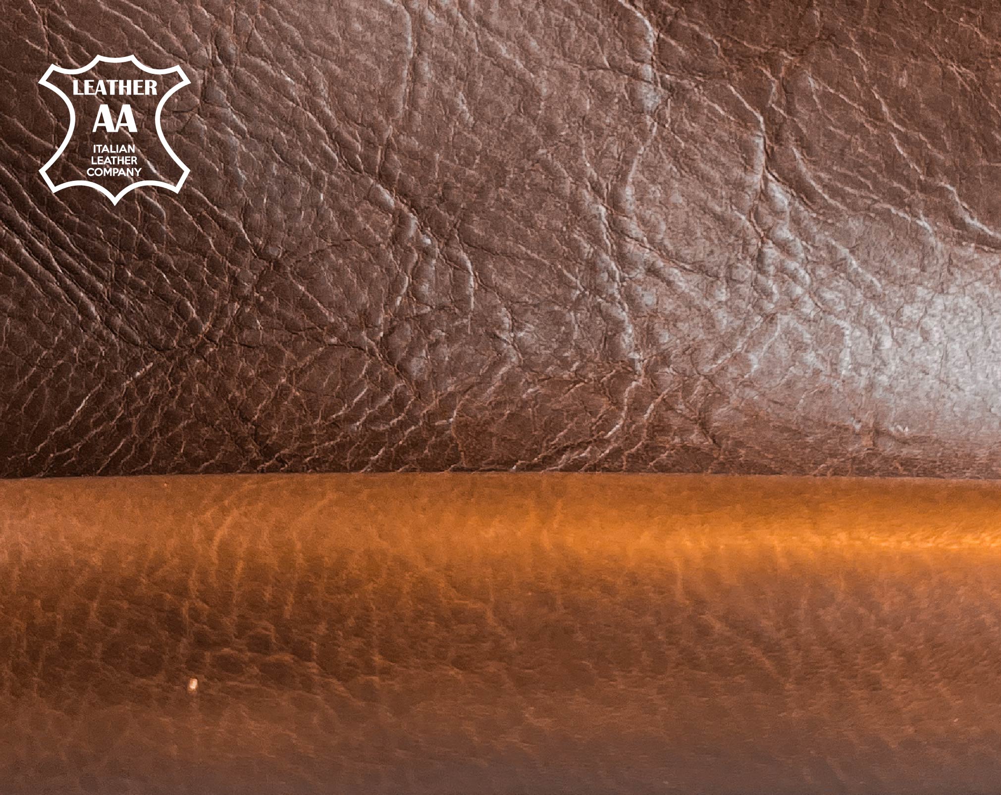 Brown Thick Calf Vegetable With Texture 1.7-1.9mm/4.25-4.75oz / Classic BROWN VEG TAN 1453