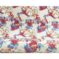 Off White Floral Art Lambskin Laser-Cut Snake Print 1.1mm/2.75oz / MILK SNAKE 1332