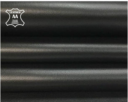 Black Lambskin Leather  2.5oz/1.0mm / ONYX BLACK 827