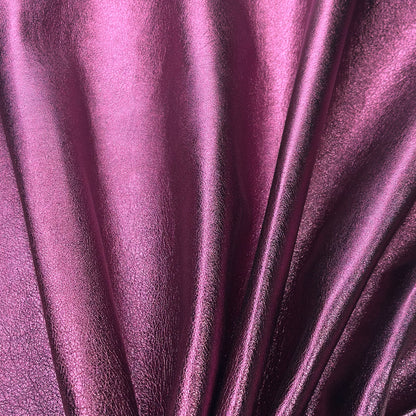 Metallic Magenta Lambskin Leather 0.8mm//2oz MAGENTA 1649