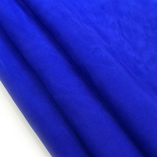 Royal Blue Suede Lambskin Leather 1mm//1.2oz DARK SUEDE 1640