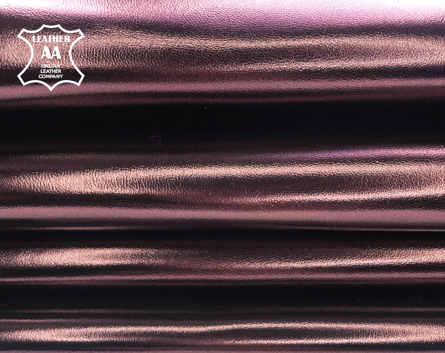 Metallic Burgundy Lambskin Hides 0.7mm/1.75oz / METALLIC BURGUNDY 904