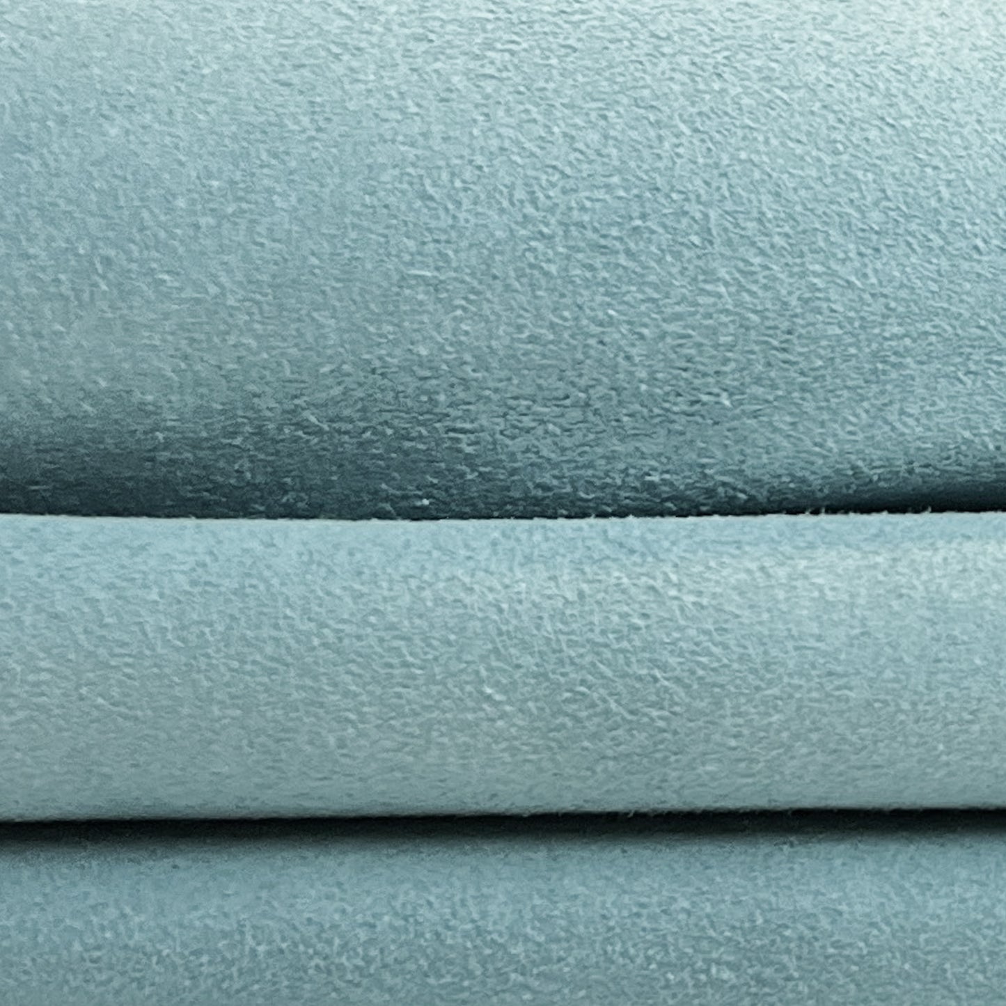 Light Blue Suede Leather 3-5 sft // 0.28-0.5 m2 Thin Velour 1435, 0.7mm/1.75oz