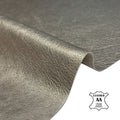 Light Gold Metallic Lambskin Thin Pieces 0.5mm (1.25oz) Champagne Gold 1724