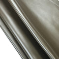 Olive Green Lambskin Leather Animal Pieces Italian Fabric 1.1mm // 2.75 oz Khaki 1680