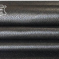 Textured Black Lambskin Leather 2oz/0.8mm / BUMPY BLACK 846