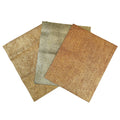 Golden Laser Cut Metallic Calfskin Sheets 1.6-1.7mm/4-4.25oz